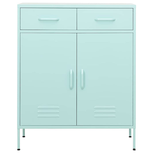 336158 vidaXL Storage Cabinet Mint 80x35x101,5 cm Steel 336158 vidaXL Storage Cabinet Mint 80x35x101,5 cm Steel