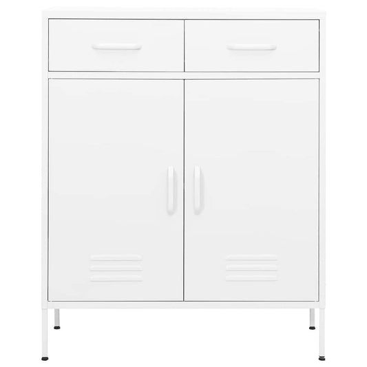336161 vidaXL Storage Cabinet White 80x35x101,5 cm Steel 336161 vidaXL Storage Cabinet White 80x35x101,5 cm Steel