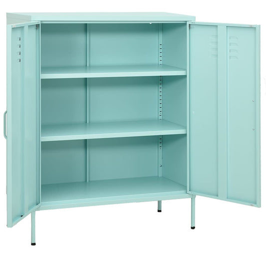 336167 vidaXL Storage Cabinet Mint 80x35x101,5 cm Steel 336167 vidaXL Storage Cabinet Mint 80x35x101,5 cm Steel