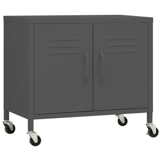 Storage Cabinet Anthracite 60x35x56 cm Steel Storage Cabinet Anthracite 60x35x56 cm Steel