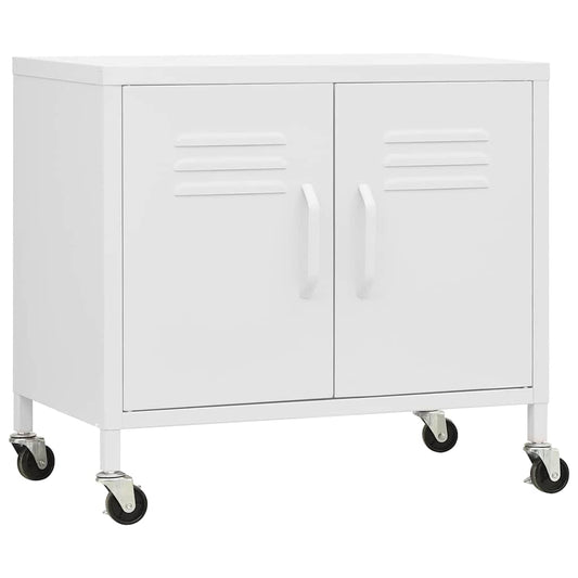 336269 vidaXL Storage Cabinet White 60x35x56 cm Steel 336269 vidaXL Storage Cabinet White 60x35x56 cm Steel