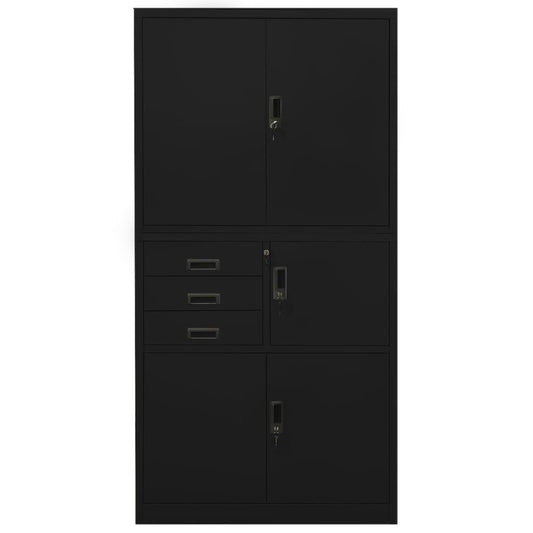 Office Cabinet | Black | Steel | Large | Locks | Office Cabinet Office Cabinet | Black | Steel | Large | Locks | Office Cabinet