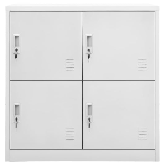336432 vidaXL Locker Cabinet Light Grey 90x45x92,5 cm Steel 336432 vidaXL Locker Cabinet Light Grey 90x45x92,5 cm Steel