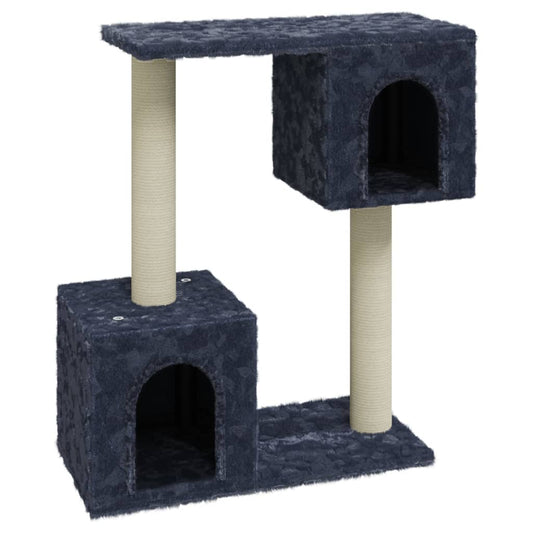 Cat Tree with Sisal Scratching Posts Dark Grey 60 cm Cat Tree with Sisal Scratching Posts Dark Grey 60 cm