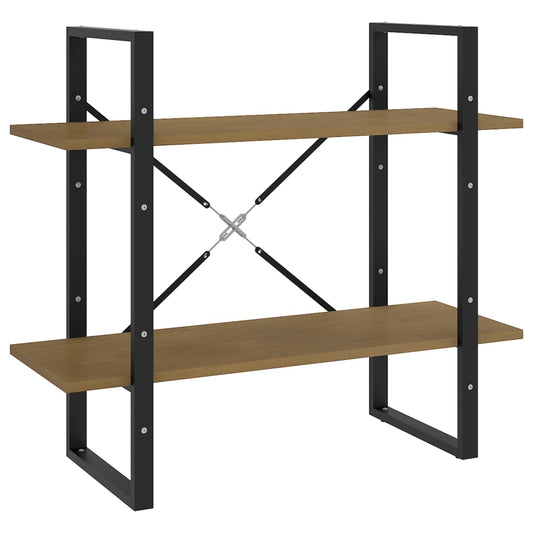2-Tier Book Cabinet 80x30x70 cm Solid Pine Wood 2-Tier Book Cabinet 80x30x70 cm Solid Pine Wood