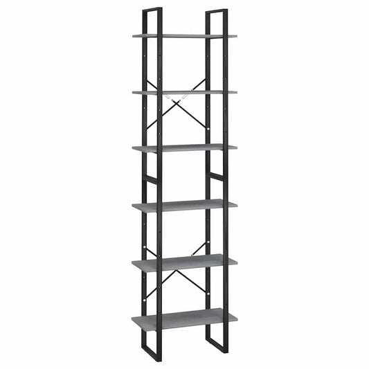 Storage Shelf Grey 60x30x210 cm Solid Wood Pine Storage Shelf Grey 60x30x210 cm Solid Wood Pine