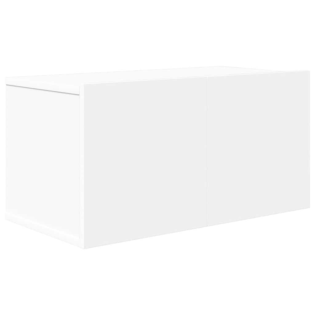 3078679 vidaXL 6 Piece TV Cabinet Set White Engineered Wood (804509+2x803327)