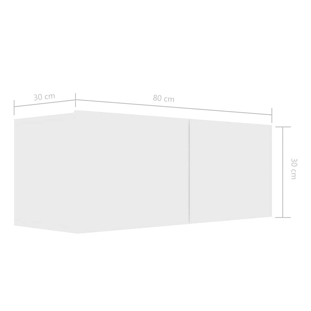 TV Cabinet Set | White | Engineered wood | Standard | TV Cabinet Set
