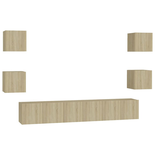 TV Cabinet | Sonoma oak | Engineered wood | Medium | TV Cabinet TV Cabinet | Sonoma oak | Engineered wood | Medium | TV Cabinet