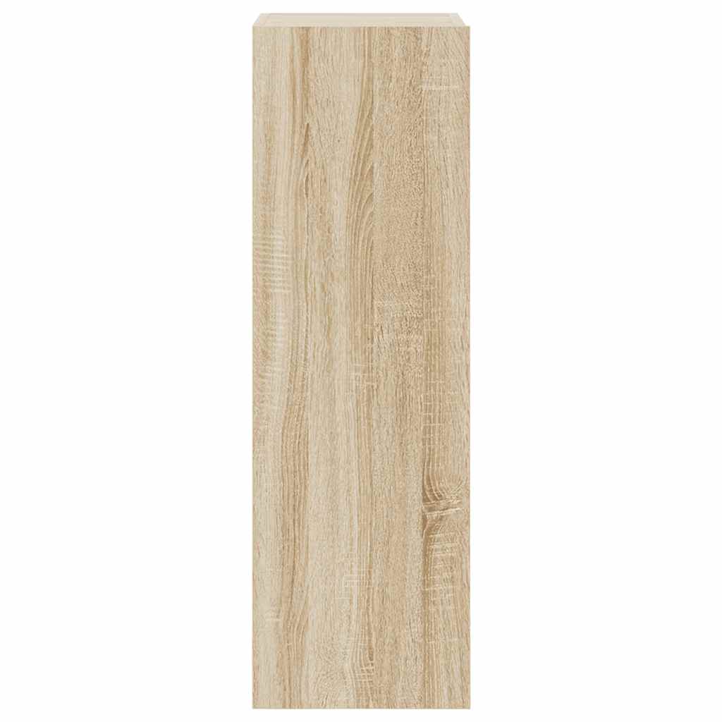 3078995 vidaXL 6 Piece TV Cabinet Set Sonoma Oak Engineered Wood (801475x2+803351x2)