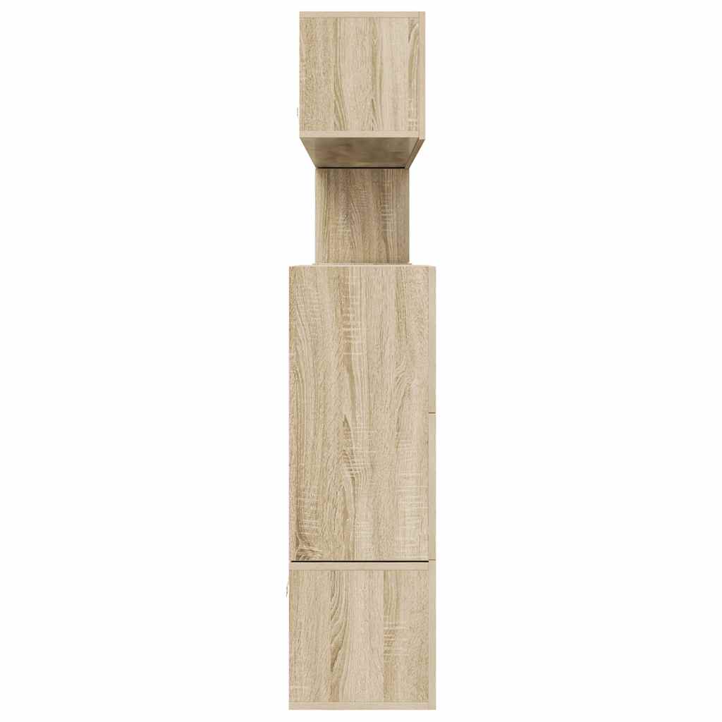 3079039 vidaXL 10 Piece TV Cabinet Set Sonoma Oak Engineered Wood (2x804519+1x804518+1x804491)