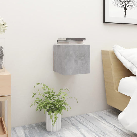 Bedside Cabinets 2 pcs Concrete Grey 30.5x30x30 cm Engineered Wood Bedside Cabinets 2 pcs Concrete Grey 30.5x30x30 cm Engineered Wood