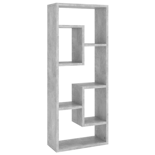 Wall Shelf Concrete Grey 36x16x90 cm Engineered Wood Wall Shelf Concrete Grey 36x16x90 cm Engineered Wood