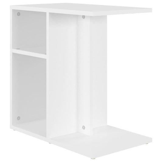 Side Table White 50x30x50 cm Engineered Wood Side Table White 50x30x50 cm Engineered Wood