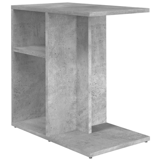 Side Table Concrete Grey 50x30x50 cm Engineered Wood Side Table Concrete Grey 50x30x50 cm Engineered Wood