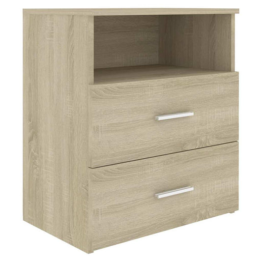 803278 vidaXL Bed Cabinet Sonoma Oak 50x32x60 cm 803278 vidaXL Bed Cabinet Sonoma Oak 50x32x60 cm