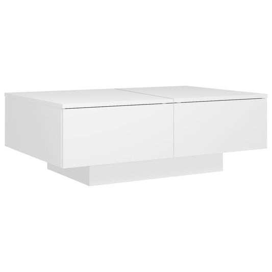 Coffee Table White 90x60x31 cm Engineered Wood Coffee Table White 90x60x31 cm Engineered Wood