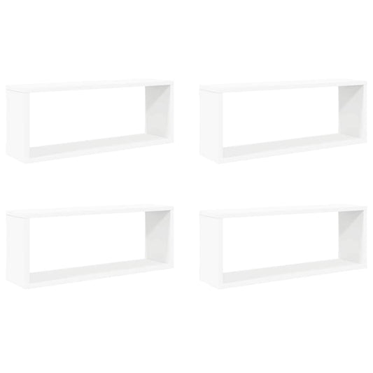 807134 vidaXL Wall Cube Shelves 4 pcs White 60x15x23 cm Engineered Wood 807134 vidaXL Wall Cube Shelves 4 pcs White 60x15x23 cm Engineered Wood