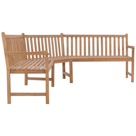 Corner Bench | Natural Teak | Teak wood | Large | Durable | Corner Bench Corner Bench | Natural Teak | Teak wood | Large | Durable | Corner Bench