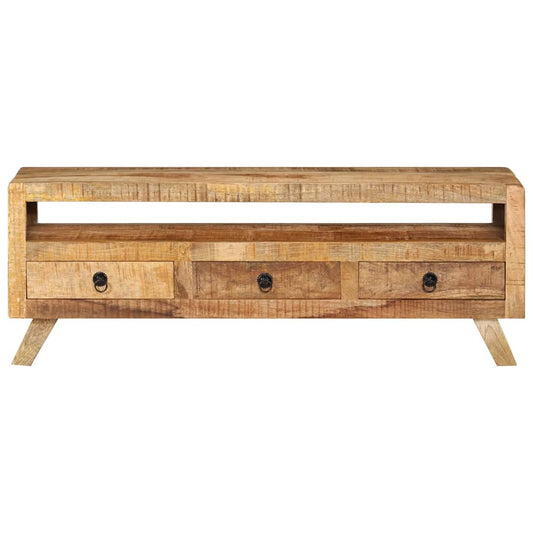 337064 vidaXL TV Cabinet 110x30x40 cm Solid Mango Wood 337064 vidaXL TV Cabinet 110x30x40 cm Solid Mango Wood