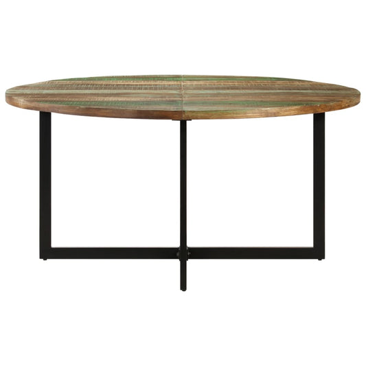 Dining Table 150x75 cm Solid Wood Reclaimed Dining Table 150x75 cm Solid Wood Reclaimed