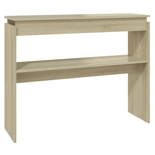 808326 vidaXL Console Table Sonoma Oak 102x30x80 cm Engineered Wood 808326 vidaXL Console Table Sonoma Oak 102x30x80 cm Engineered Wood