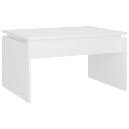 Coffee Table White 68x50x38 cm Engineered Wood Coffee Table White 68x50x38 cm Engineered Wood