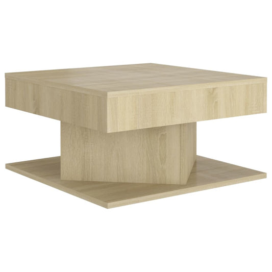 Coffee Table Sonoma Oak 57x57x30 cm Engineered Wood Coffee Table Sonoma Oak 57x57x30 cm Engineered Wood