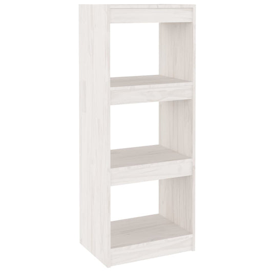 Book Cabinet/Room Divider White 40x30x103.5 cm Solid Pinewood Book Cabinet/Room Divider White 40x30x103.5 cm Solid Pinewood