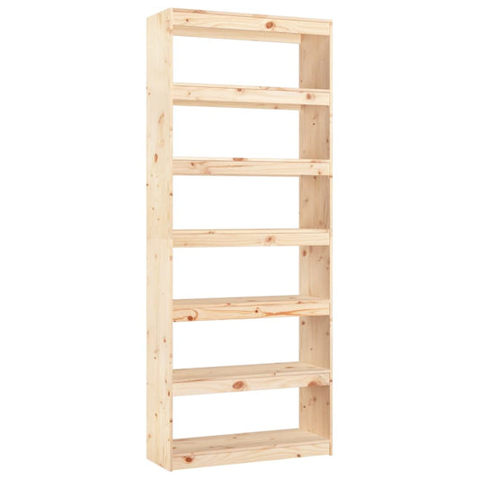 Book Cabinet/Room Divider 80x30x199.5 cm Solid Wood Pine Book Cabinet/Room Divider 80x30x199.5 cm Solid Wood Pine