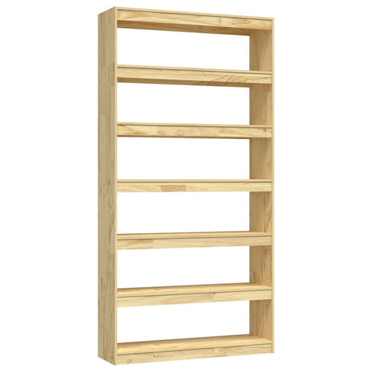 Book Cabinet/Room Divider 100x30x200 cm Solid Pinewood Book Cabinet/Room Divider 100x30x200 cm Solid Pinewood