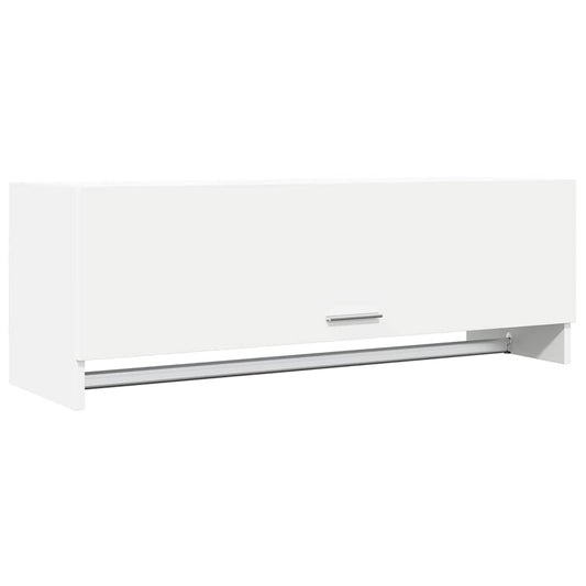 808233 vidaXL Wardrobe White 100x32,5x35 cm Engineered Wood 808233 vidaXL Wardrobe White 100x32,5x35 cm Engineered Wood