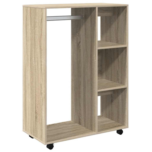Wardrobe Sonoma Oak 80x40x110 cm Engineered Wood Wardrobe Sonoma Oak 80x40x110 cm Engineered Wood