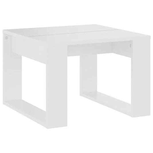 808621 vidaXL Side Table White 50x50x35 cm Engineered Wood 808621 vidaXL Side Table White 50x50x35 cm Engineered Wood