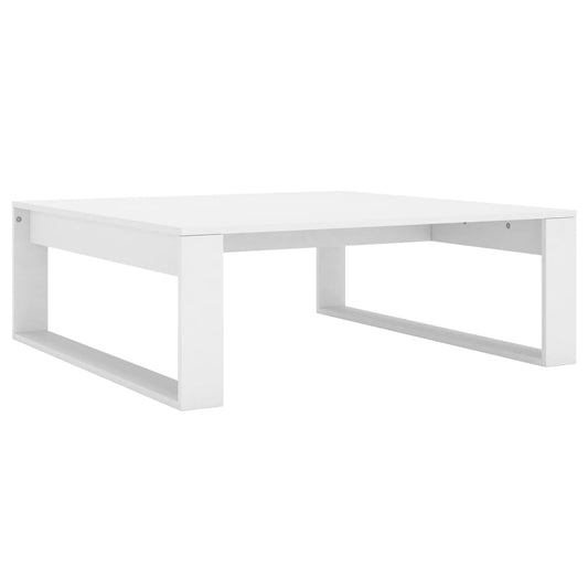 808630 vidaXL Coffee Table White 100x100x35 cm Engineered Wood 808630 vidaXL Coffee Table White 100x100x35 cm Engineered Wood