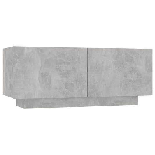 Bedside Cabinet Concrete Grey 100x35x40 cm Engineered Wood Bedside Cabinet Concrete Grey 100x35x40 cm Engineered Wood