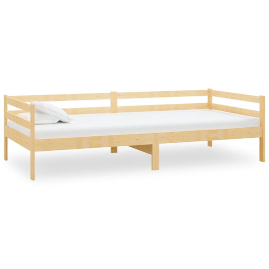 Day Bed | Natural Pine | Solid Pinewood | Single Day Bed | Natural Pine | Solid Pinewood | Single