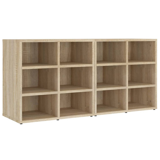Shoe Cabinets 2 pcs Sonoma Oak 52.5x30x50 cm Shoe Cabinets 2 pcs Sonoma Oak 52.5x30x50 cm
