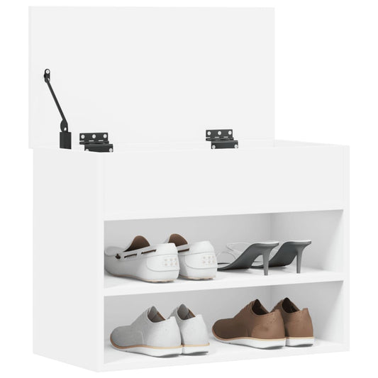 808738 vidaXL Shoe Bench White 60x30x45 cm Engineered Wood 808738 vidaXL Shoe Bench White 60x30x45 cm Engineered Wood