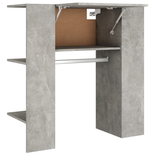 Hallway Cabinet Concrete Grey 97.5x37x99 cm Engineered Wood Hallway Cabinet Concrete Grey 97.5x37x99 cm Engineered Wood