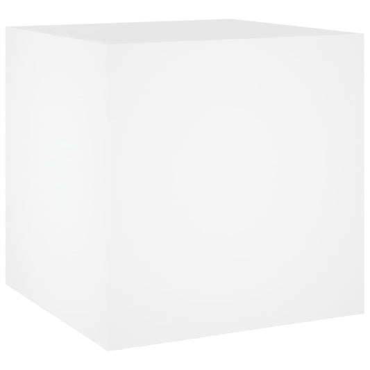 Planter Box White 40x40x40 cm Engineered Wood Planter Box White 40x40x40 cm Engineered Wood