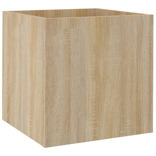 Planter Box Sonoma Oak 40x40x40 cm Engineered Wood Planter Box Sonoma Oak 40x40x40 cm Engineered Wood