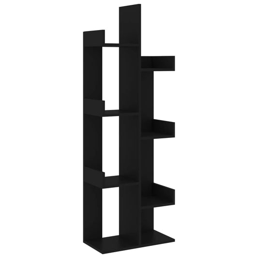 808910 vidaXL Book Cabinet Black 48x25,5x140 cm Engineered Wood 808910 vidaXL Book Cabinet Black 48x25,5x140 cm Engineered Wood