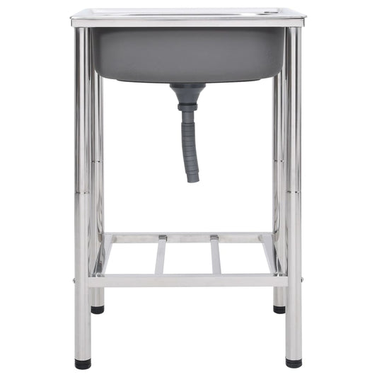 Camping Sink Single Basin Stainless Steel Camping Sink Single Basin Stainless Steel