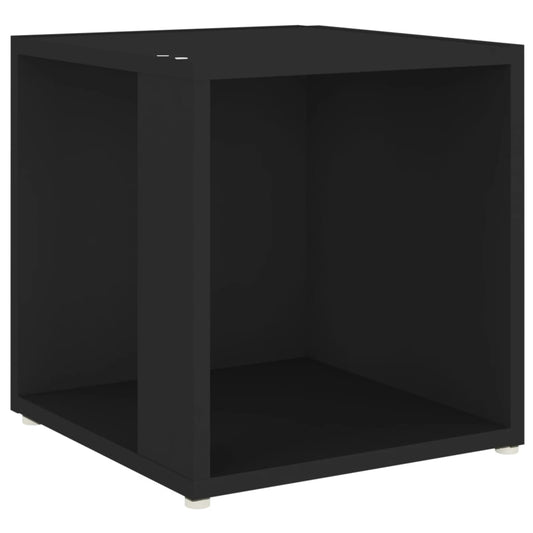 Side Table Black 33x33x34.5 cm Engineered Wood Side Table Black 33x33x34.5 cm Engineered Wood