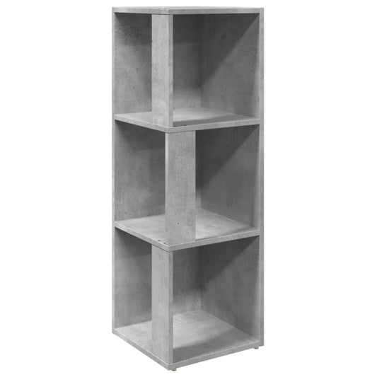 Corner Cabinet Concrete Grey 33x33x100 cm Engineered Wood Corner Cabinet Concrete Grey 33x33x100 cm Engineered Wood