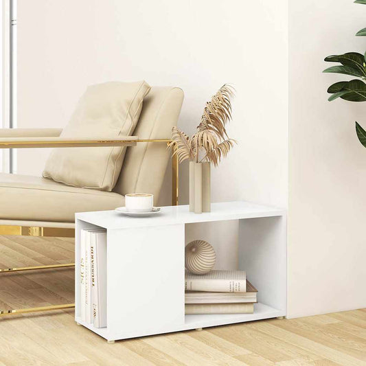TV Cabinet White 60x24x32cm Engineered Wood TV Cabinet White 60x24x32cm Engineered Wood