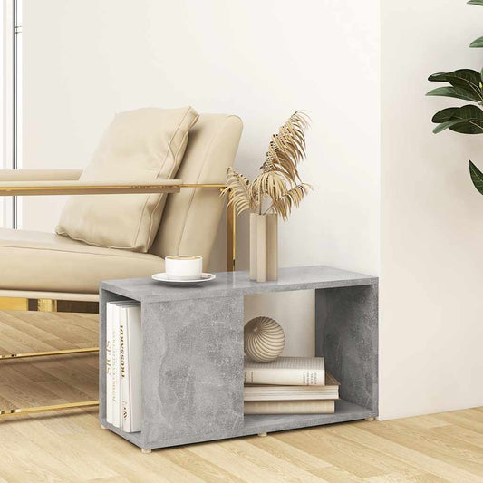 TV Cabinet Concrete Grey 60x24x32cm Engineered Wood TV Cabinet Concrete Grey 60x24x32cm Engineered Wood