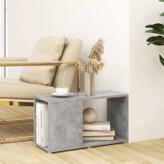 TV Cabinet Concrete Grey 60x24x32cm Engineered Wood TV Cabinet Concrete Grey 60x24x32cm Engineered Wood