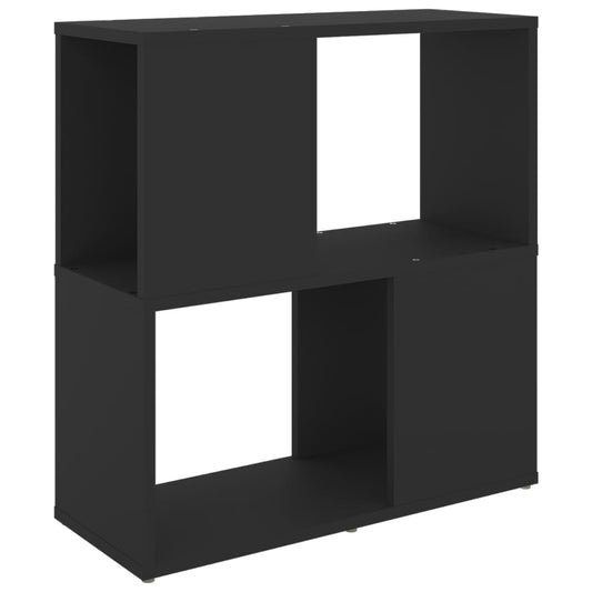 Book Cabinet Black 60x24x63 cm Engineered Wood Book Cabinet Black 60x24x63 cm Engineered Wood